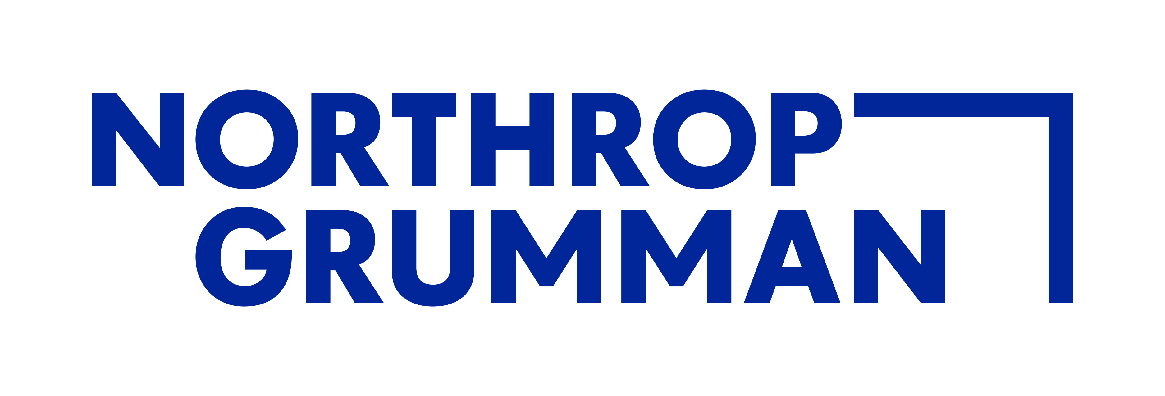 Northrop Grumman Logo Blue On Clear 2020 1